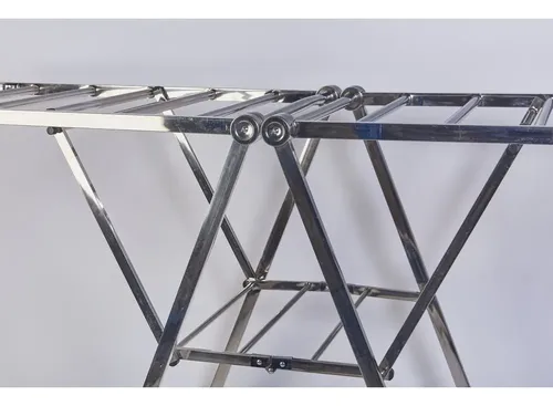 Tender Ropa Acero Inoxidable Tendedero Plegable 1.62 Metros