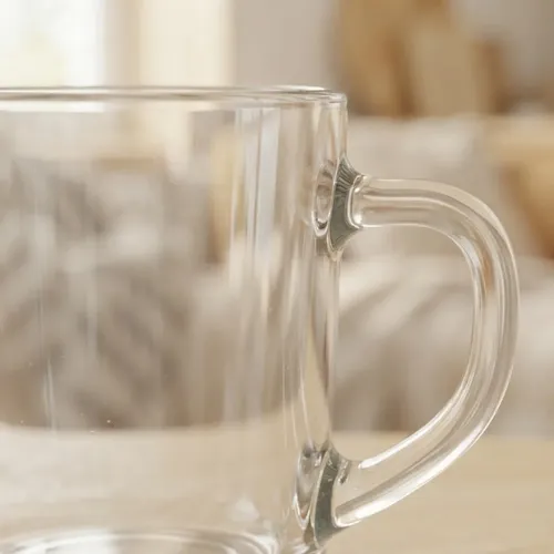 Taza Mug Recta Vidrio Blinkmax 235 Ml