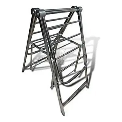 Tender Ropa Acero Inoxidable Tendedero Plegable 1.62 Metros