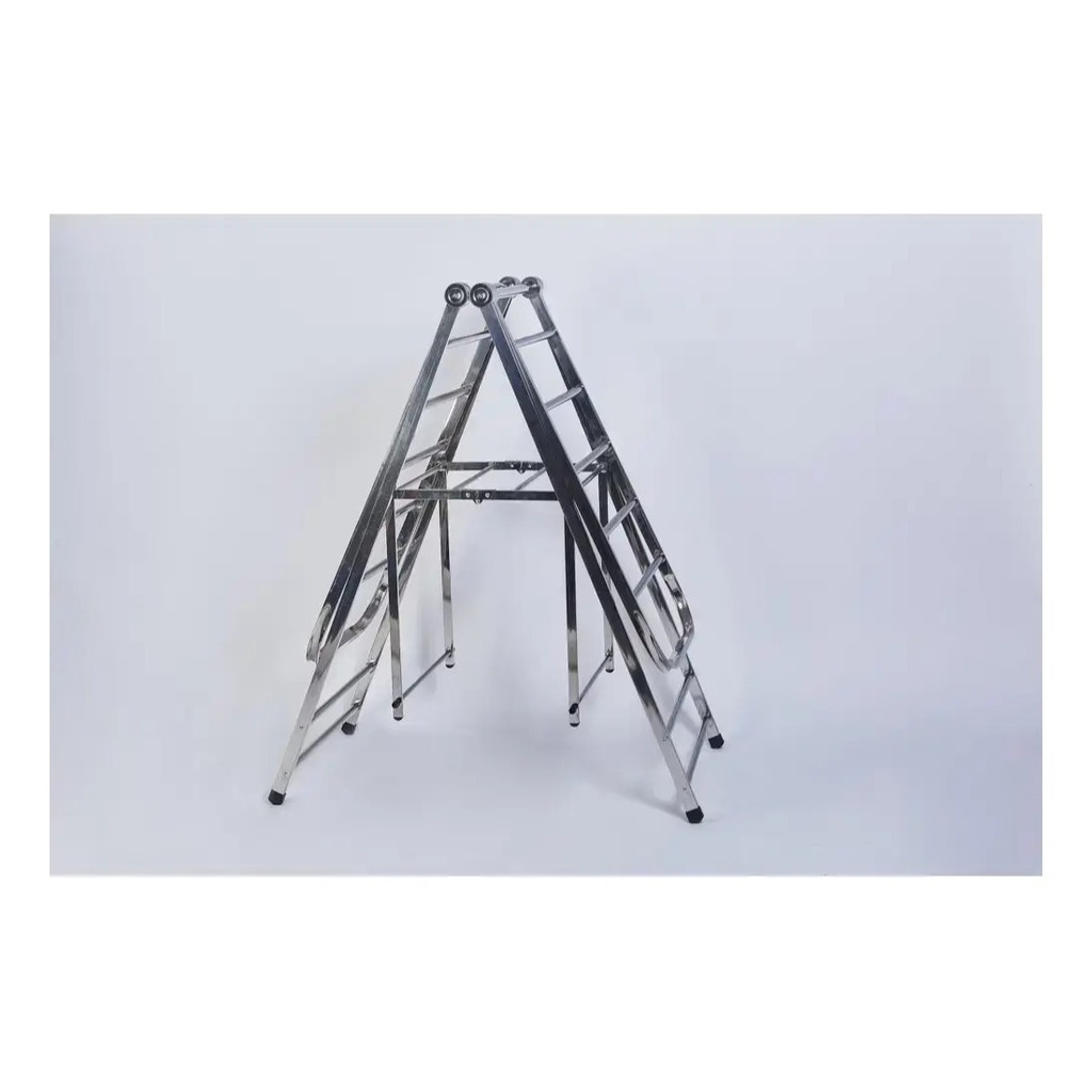 Tender Ropa Acero Inoxidable Tendedero Plegable 1.62 Metros