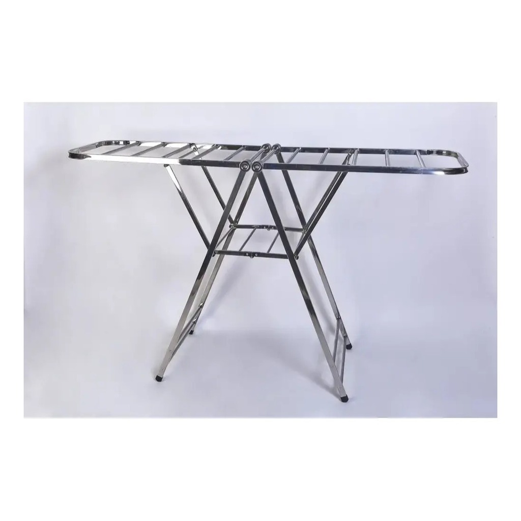 Tender Ropa Acero Inoxidable Tendedero Plegable 1,62 Metros
